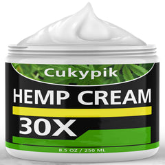 JUYIHEAL hemp cream texture shows lightweight, non-greasy feel for easy absorption