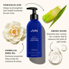 JVN Instant Recovery Serum bottle guards against heat while boosting shine.