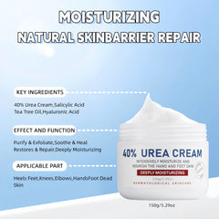 JYOVQXF foot care with 2% salicylic acid showing exfoliation of rough skin.