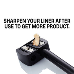 K7L Dark Brown Eyeliner precision-application for clean lines.