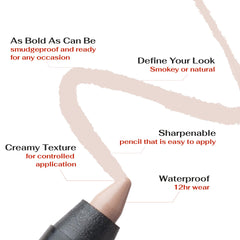 K7L Eyeliner Creamy Nude long-wear formula for all-day expression.