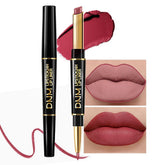 Kaely 2-in-1 lip liner and lipstick set with precise definition and 30 colors