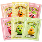 Kaely fruit face masks collection for hydrated skin.