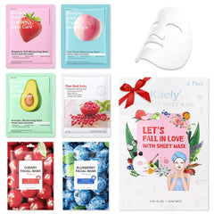 Kaely kids masks packaging displays variety and gift-ready spa experience.