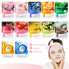 Kaely orange face mask set for vitamin-rich skin care routines.