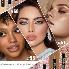 Kaely pigment-rich swatches show bold color options.