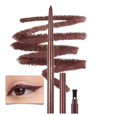 Kaely Red Brown Gel Eyeliner Pencil tip for precise, smooth application.