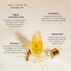 Kahai Oil 50ml packaging, compact bottle for daily skin and hair care
