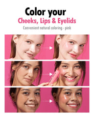 KAHI Kisstin Balm texture-closeup reveals smoothing for pores.