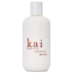 kai body lotion bottle highlights shea butter hydration for deeply moisturized skin