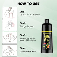 KAISASA Gray hair coverage before image shows vibrant potential color.