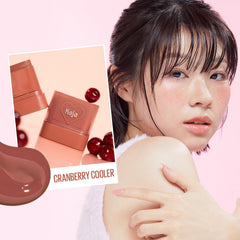 KAJA Cheek Lip Multi-Stick creamy texture close-up for blending