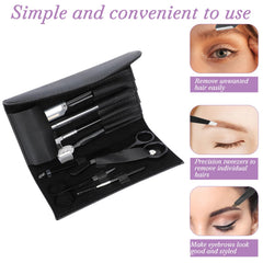KALIONE eyebrow comb for neat, brushed brows.