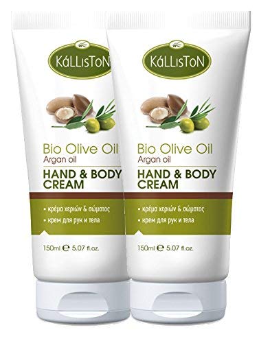 Kalliston Argan Olive Oil Lotion pack display for healthy skin