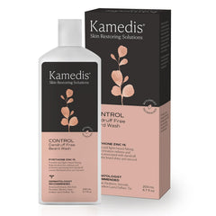KAMEDIS Beard Wash bottle front showcasing premium beard care.