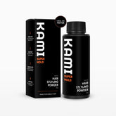 Kami Powder texture application in motion for instant volume.