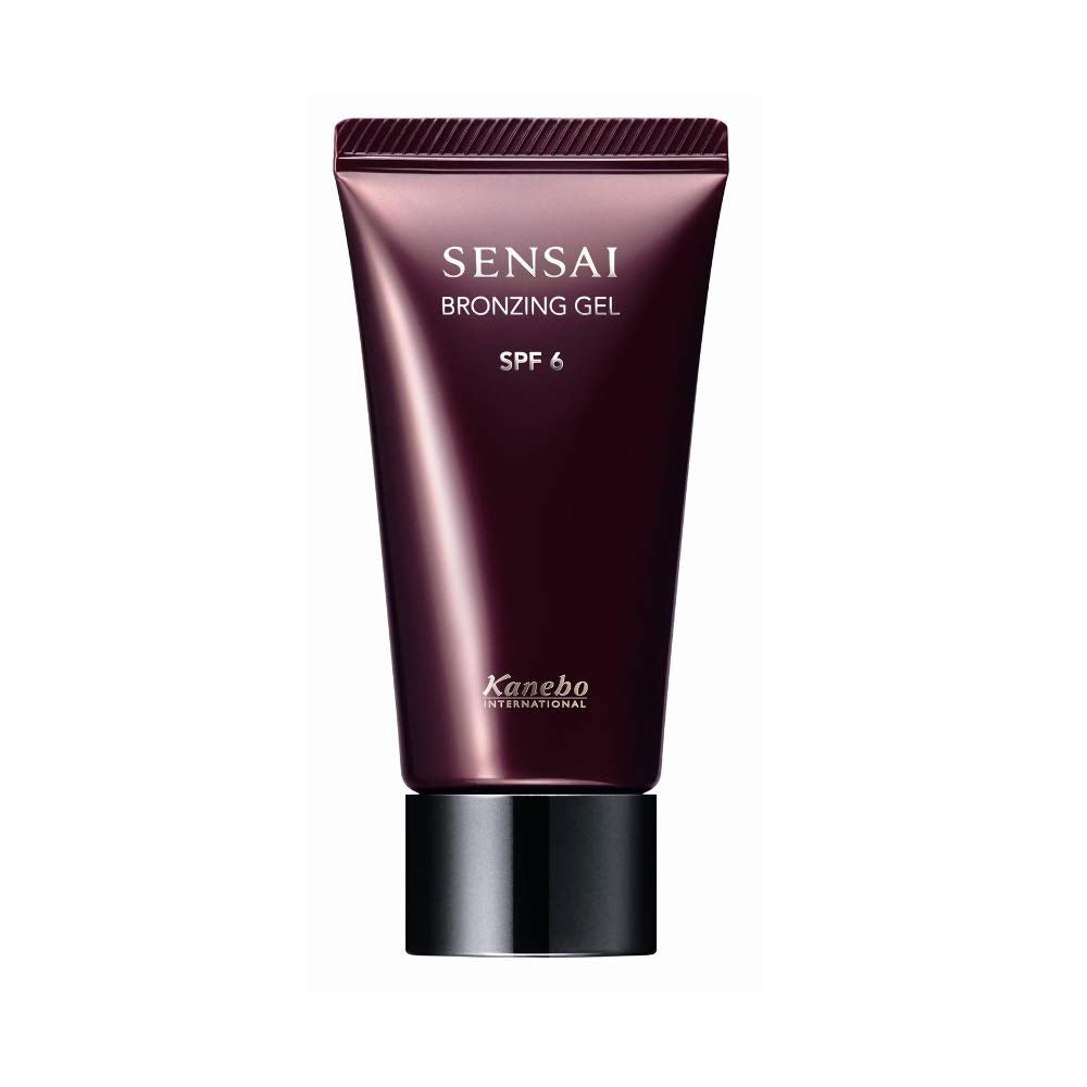 Kanebo Sensai Bronzing Gel SPF6 tube close-up for a refreshing bronze glow