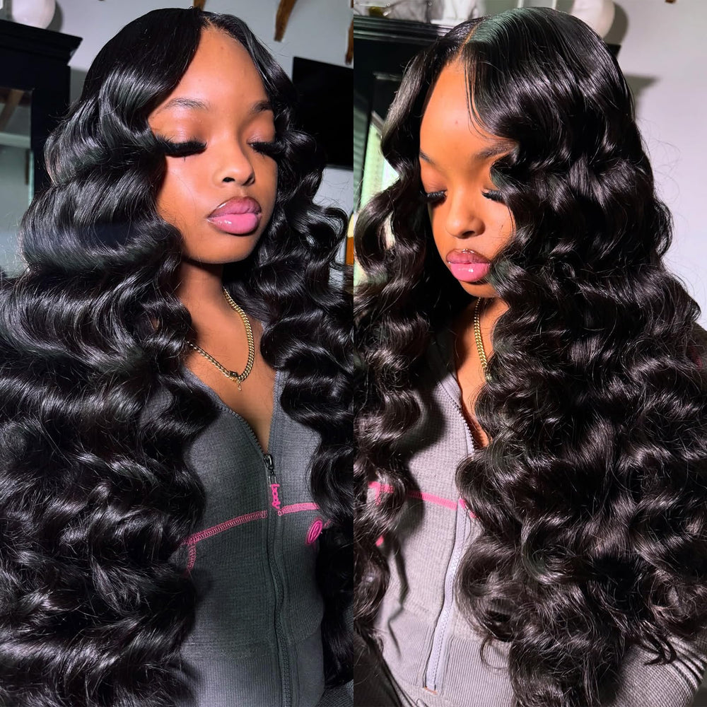 Kapelli Hair loose wave bundles with closure close-up showing natural texture for seamless daily wear