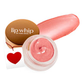 Kari Gran Lip Whip Peppermint gloss closeup for hydrated lips and refreshing scent.