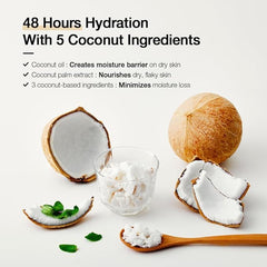 Karl&Häns Botanic Body Lotion Double Mint mint and eucalyptus closeup signals cooling hydration