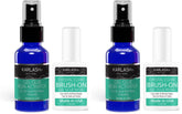 Karlash dip system brush-on glue gel in action for smooth dip application