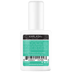 Karlash glue gel brush applying smooth coat on nail