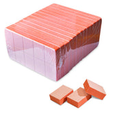 Karlash Nail Mini Orange Buffer Block front view for smoother nails and longer polish wear