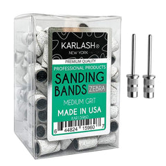 Karlash zebra medium grit sanding bands for precise shaping