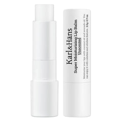 Karl&Häns unscented lip balm application for smooth, hydrated lips