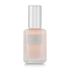Karma Organic nail polish brush in action for smooth, even application.