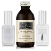 Karma Organic unscented remover bottle highlights fragrance-free cleansing.