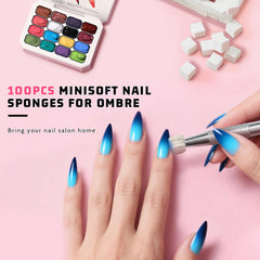 Karroy sponge pat technique promotes effortless color blending and seamless transitions.