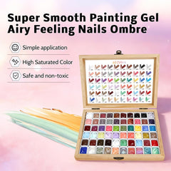 Karroy solid cream gel colors palette with 24 pigments for versatile coverage