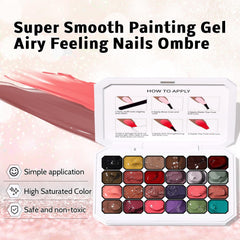 Karroy solid cream gel colors offer vibrant, controlled color application