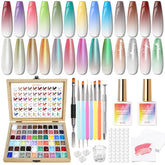 Karroy sponge pat gel polish palette for quick ombre nails at home