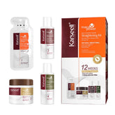 Karseell Maca Essence Repair bottle shows at-home straightening concept.