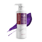Karseell Purple Shampoo bottle front showing color-correcting formula for blonde and silver hair