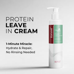 Karseell Repair Protein Cream bottle close up showing non greasy conditioning