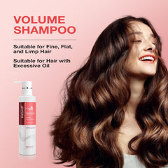 Karseell Volume Shampoo dispensing pump shows easy application.