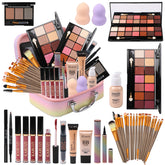 KARUIZI all-in-one makeup set packaging front for gifting.