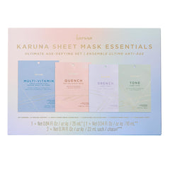 Karuna Drench hydrating sheet mask delivering deep moisture for glowing skin