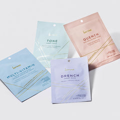 Karuna Quench bio-cellulose mask plumps and nourishes for a refreshed look