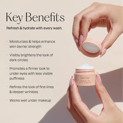 Karuna Wake Up Eye Cream with quinoa supports skin renewal around eyes
