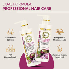 Karvannall Rosemary Biotin Shampoo closeup texture showing rich lather for thorough cleansing