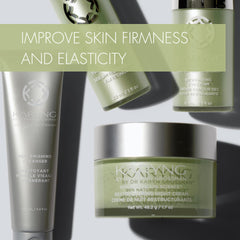 KARYNG Restructuring Night Cream with routine application setup for night care.