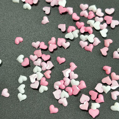 KASOICRA flat-back heart charms for secure adhesion