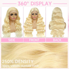 Kassamo 613 HD lace frontal 13x6 for flexible parting options