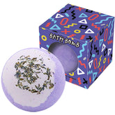 KASTU dried flower bath salt balls with lavender provide calming aroma and gentle hydration