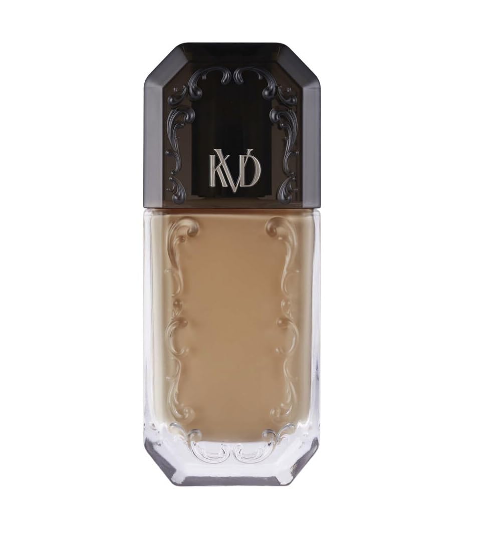 Kat Von D Good Apple bottle with pump delivers lightweight full coverage
