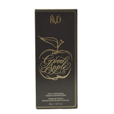Kat Von D Good Apple Foundation bottle close-up for smooth, full-coverage application.
